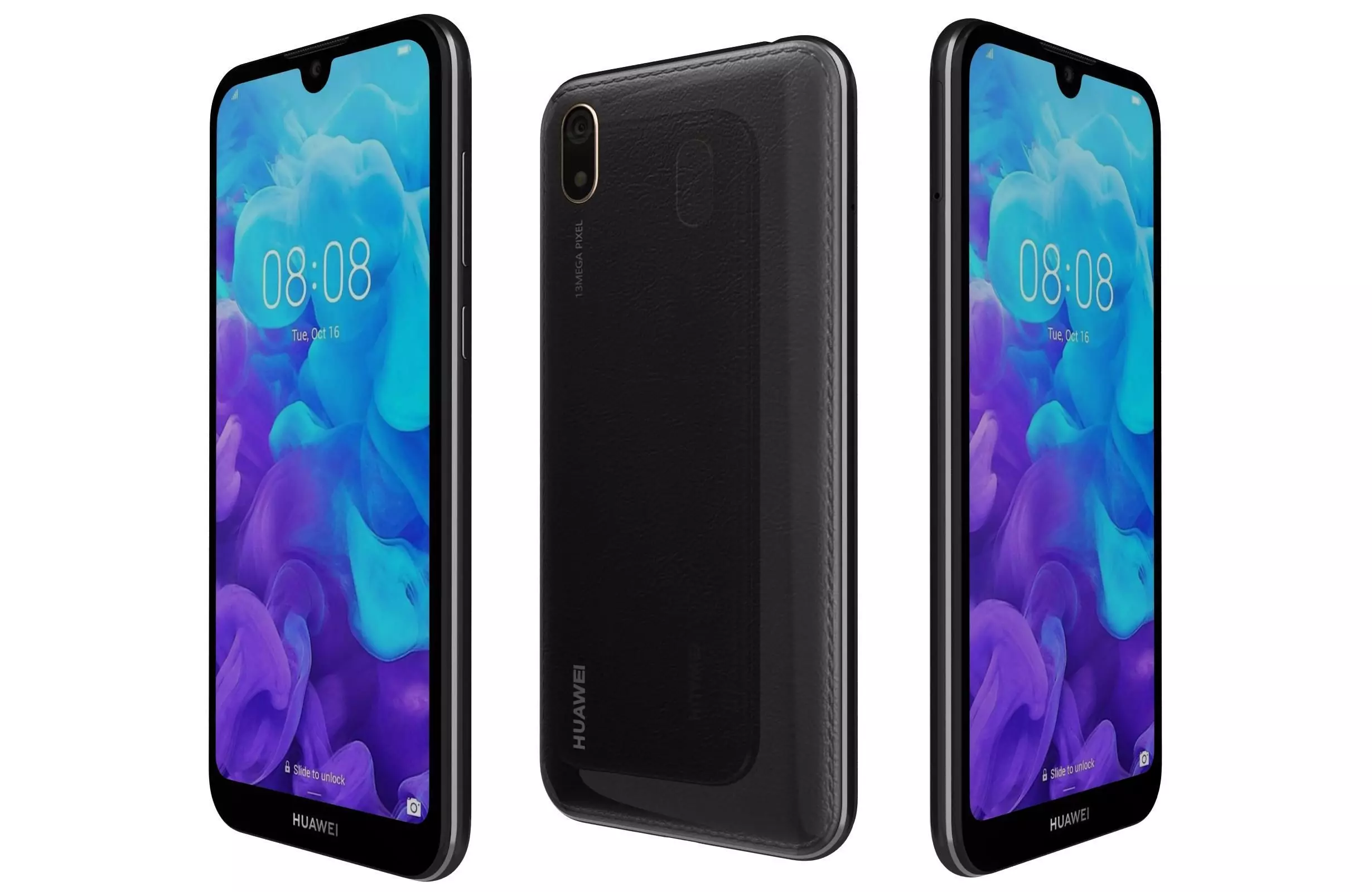 Huawei Y5 2019 Modern Black 3D model_0