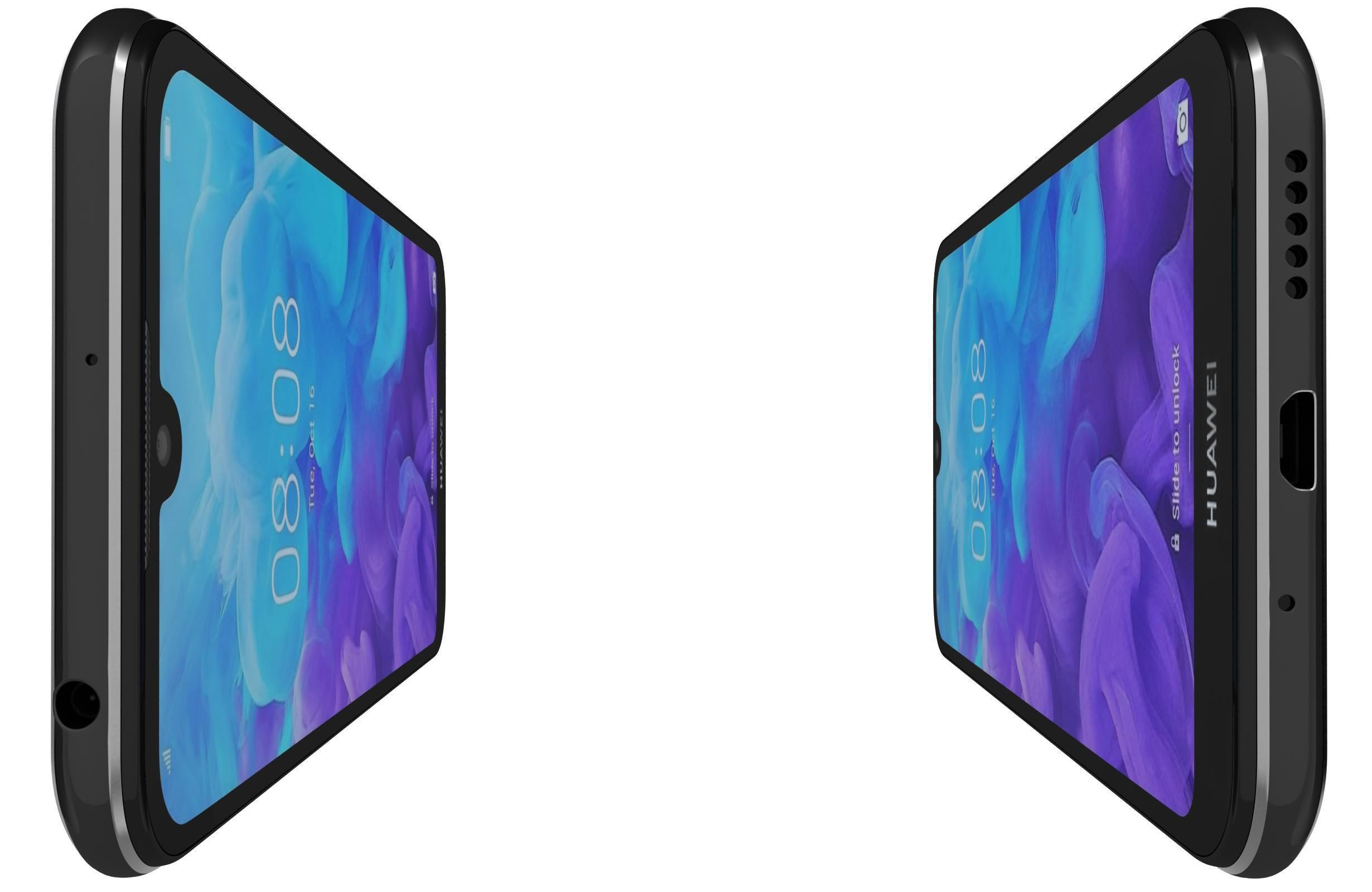 Huawei Y5 2019 Modern Black 3D model_7