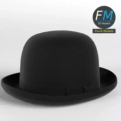 Bowler hat 3D model