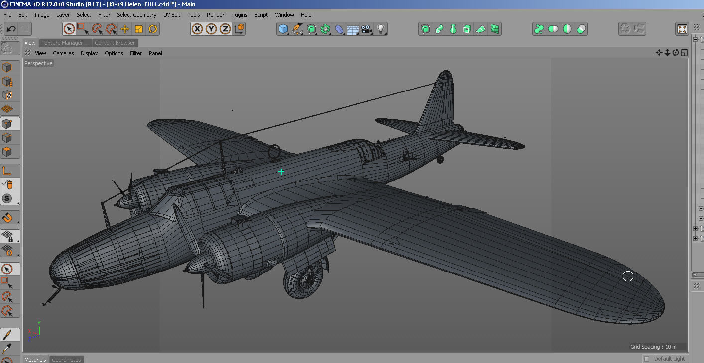 Nakajima Ki-49 Donryu - aka Helen 3D model_13