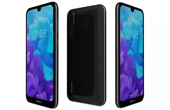 Huawei Y5 2019 Midnight Black 3D model