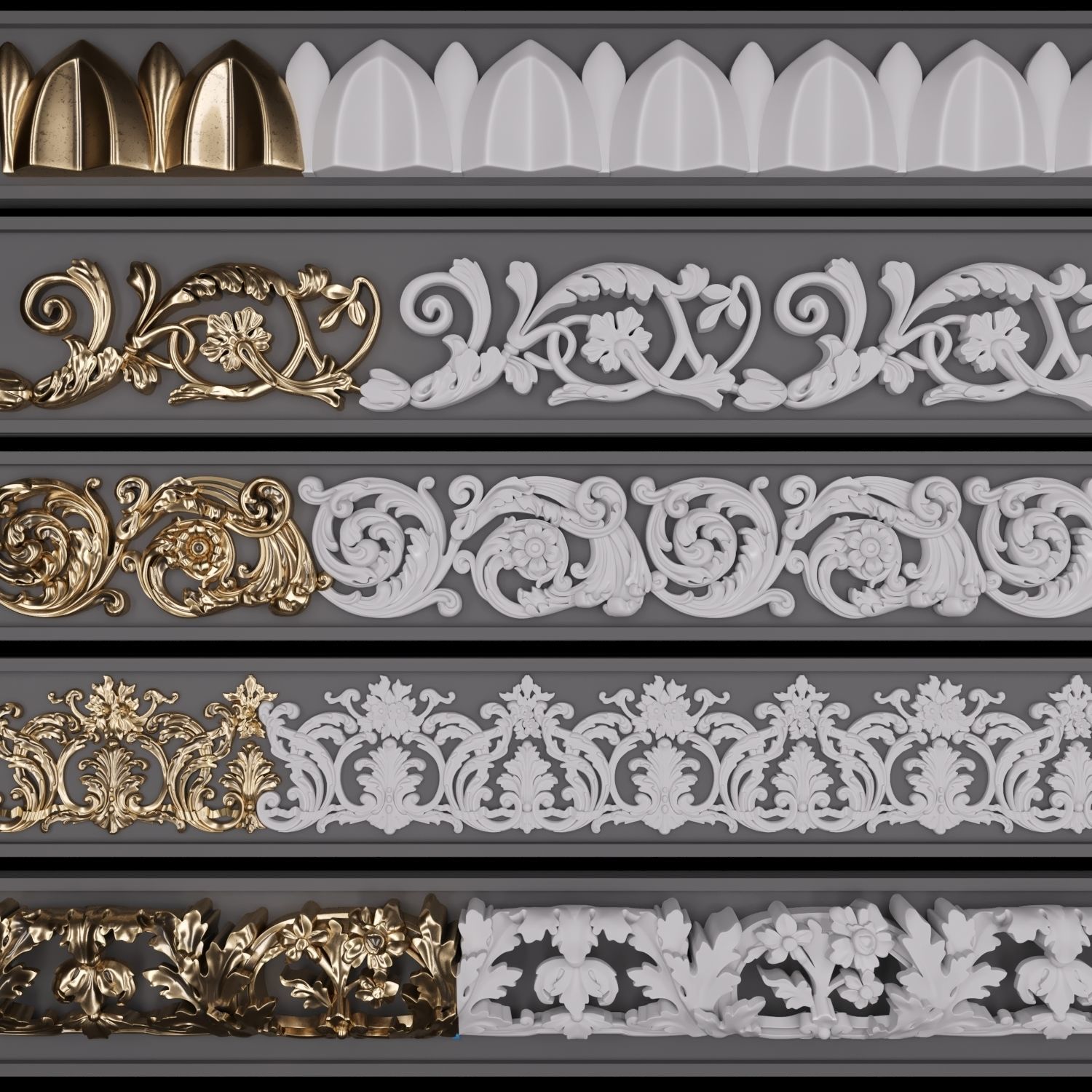 Trim Ornament 30 3D model_2