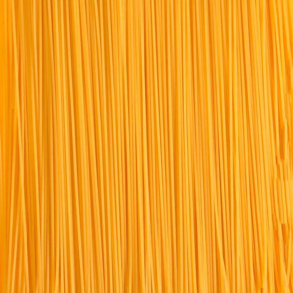 jelly close up of orange spaghetti 3D model_0