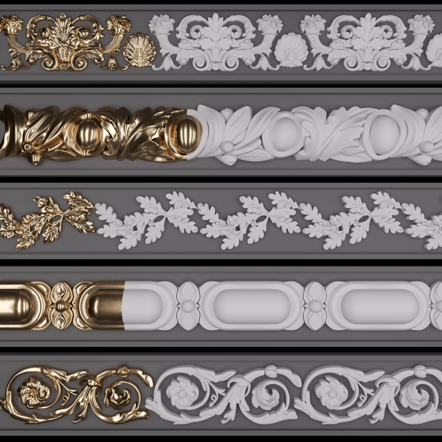 Trim Ornament 31 3D model_2