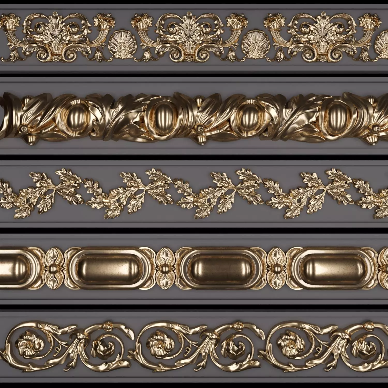 Trim Ornament 31 3D model_0