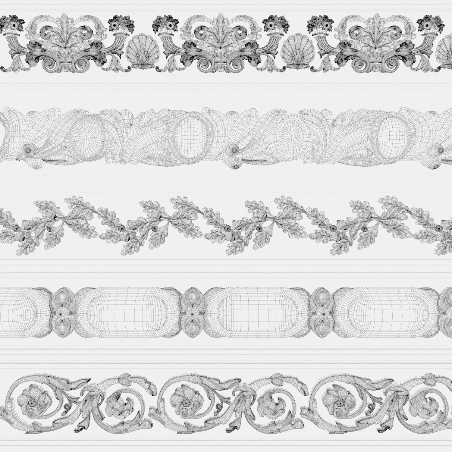 Trim Ornament 31 3D model_1