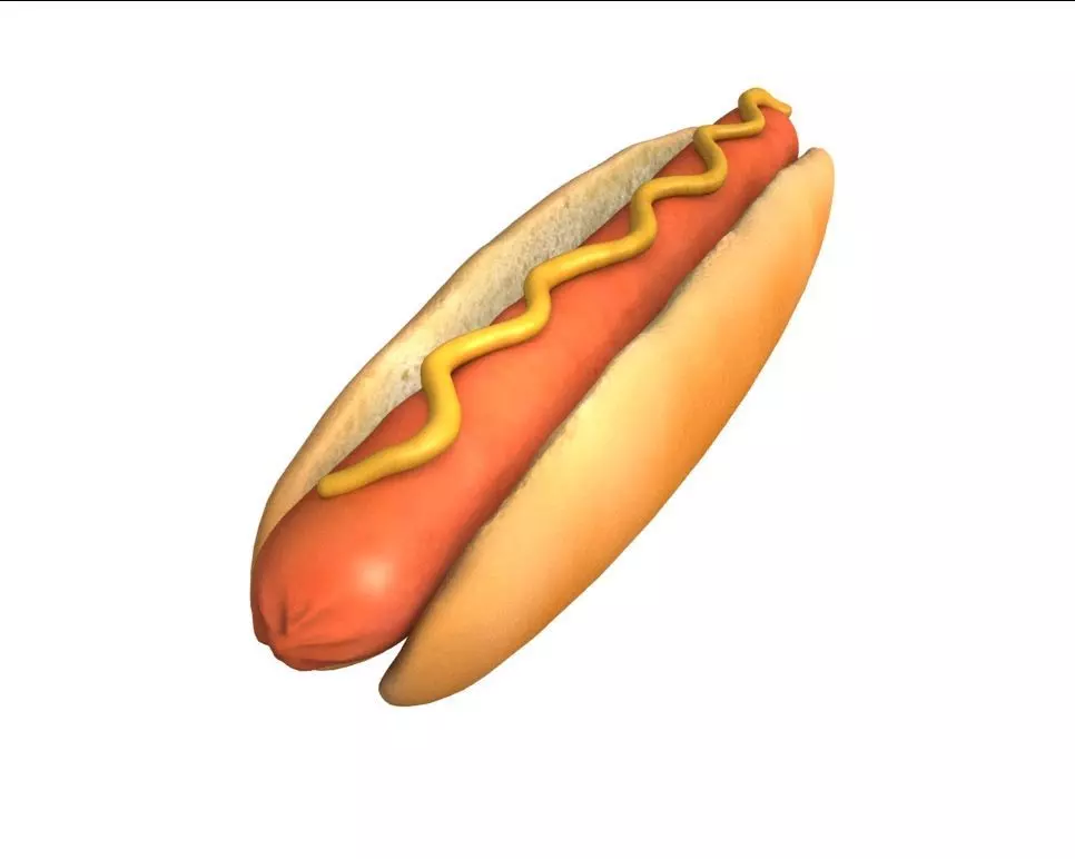 Hot Dog 3D model