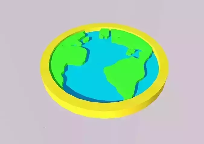 Simple Flat Earth Model