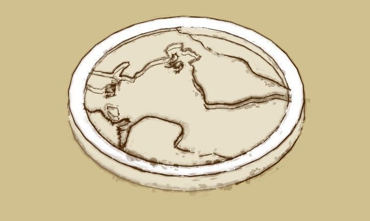 Simple Flat Earth Model Free 3D print model_6