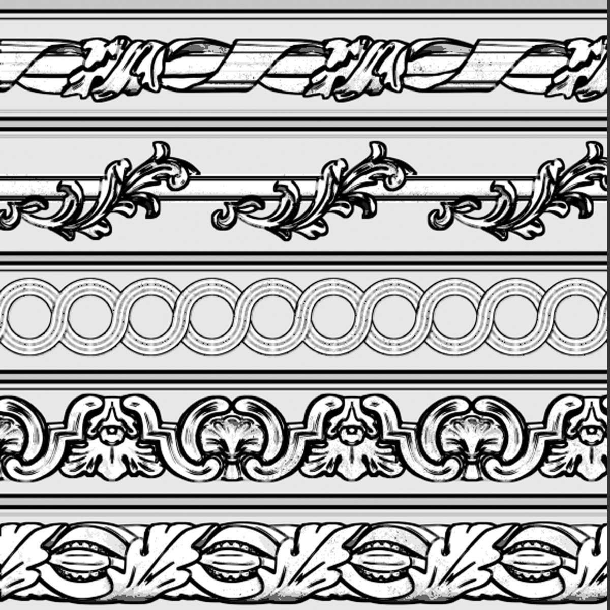 Trim Ornament 32 3D model_16