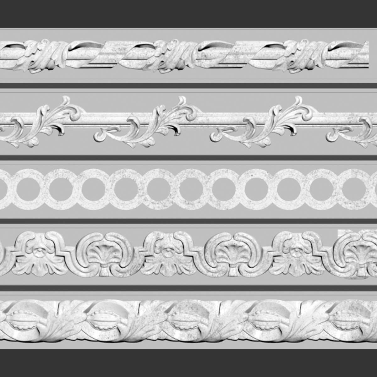 Trim Ornament 32 3D model_3