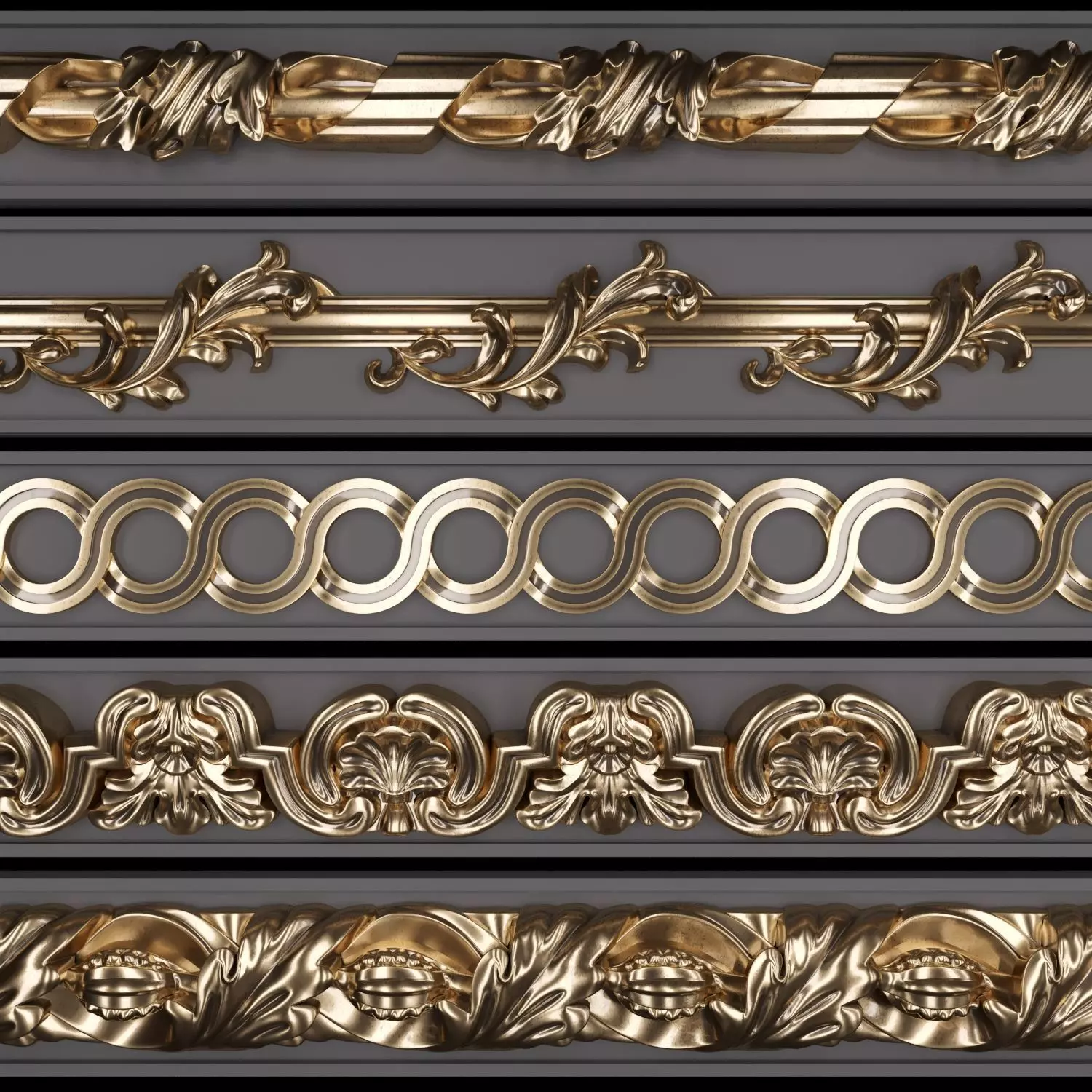 Trim Ornament 32 3D model_0