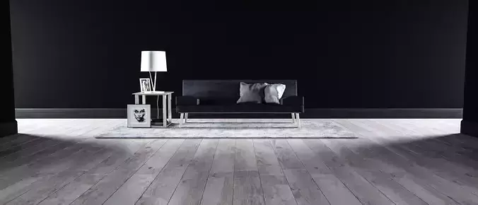 Sofa set - Interior Furniture 07 3D model