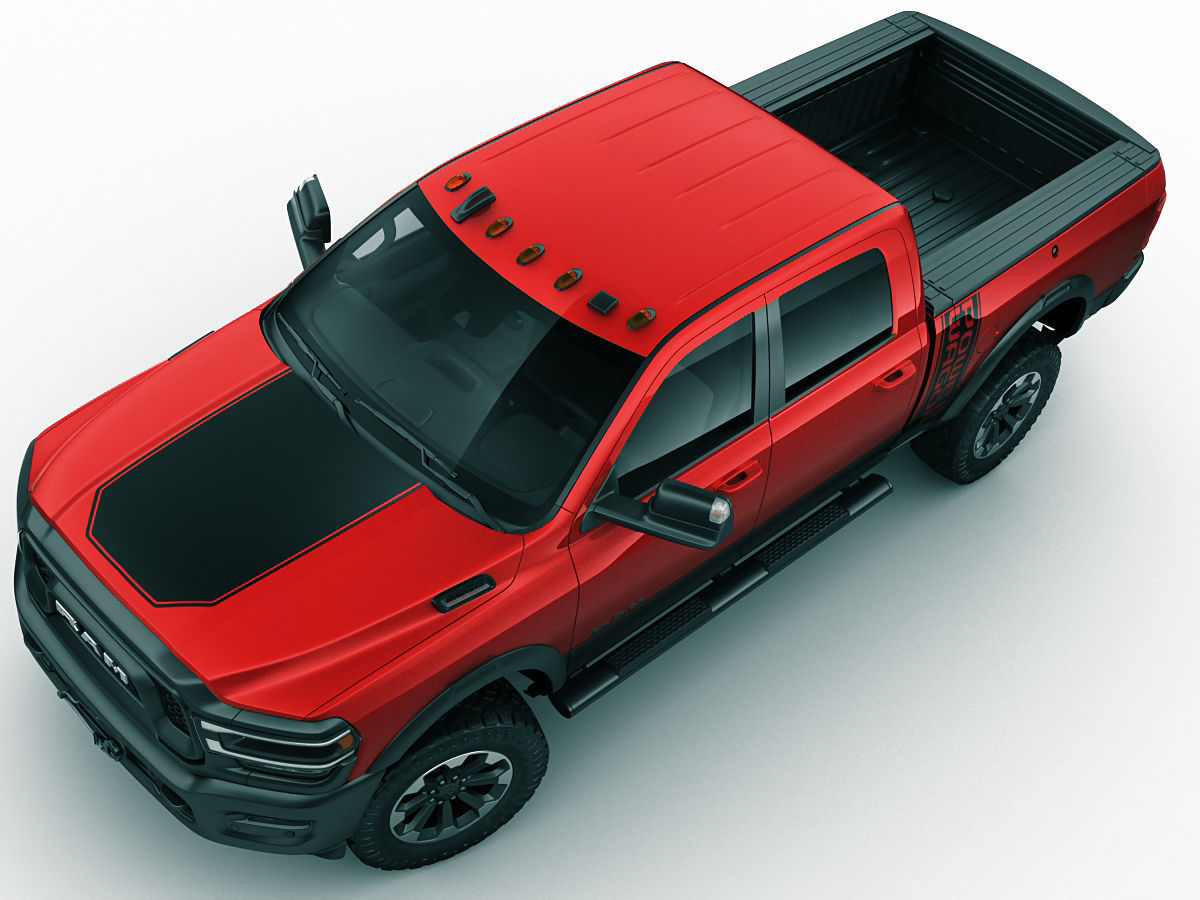 RAM Power Wagon 2019 3D model_6