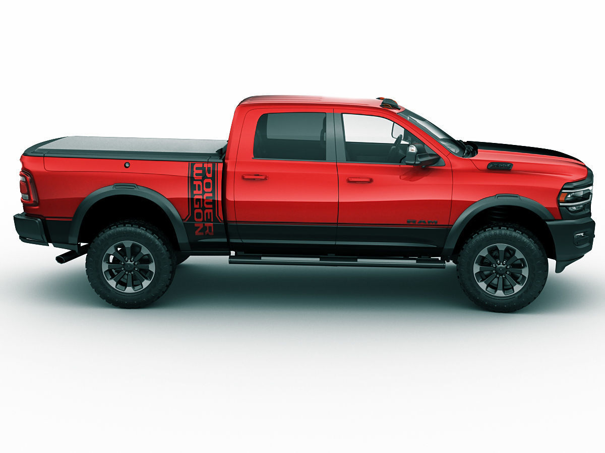 RAM Power Wagon 2019 3D model_2