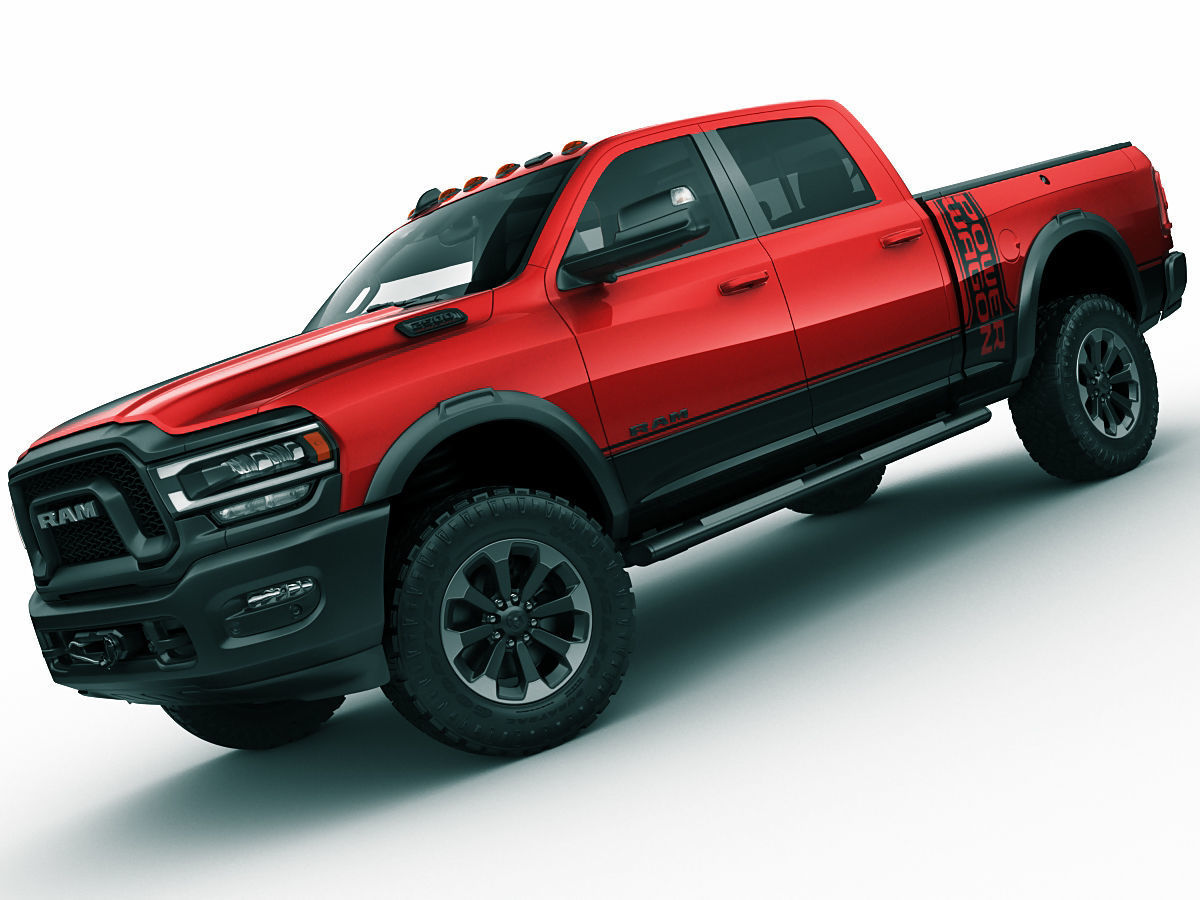 RAM Power Wagon 2019 3D model_9