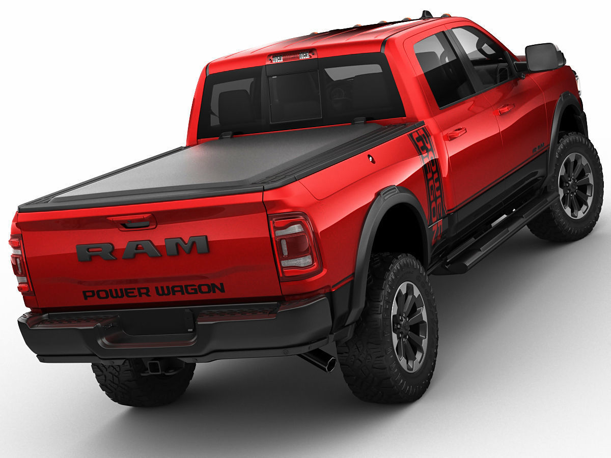 RAM Power Wagon 2019 3D model_1