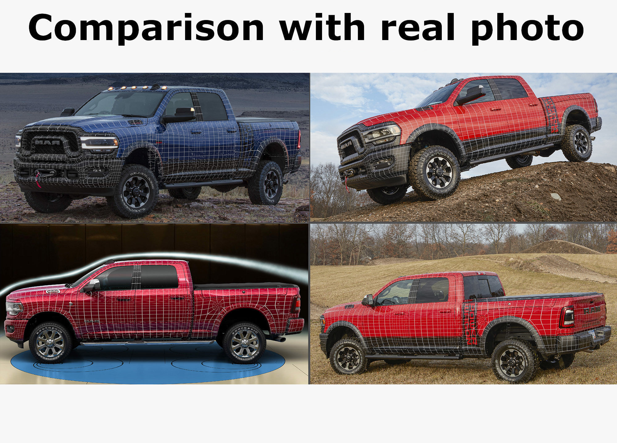 RAM Power Wagon 2019 3D model_24