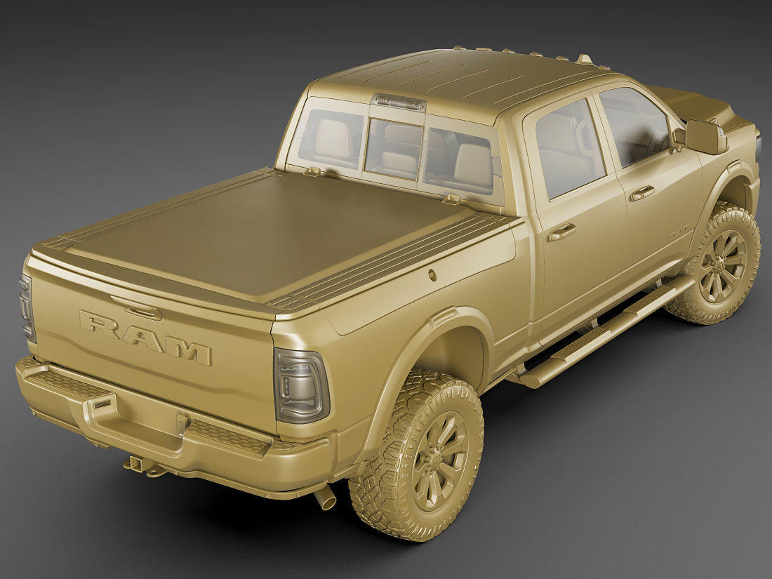 RAM Power Wagon 2019 3D model_18