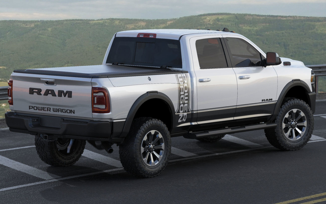 RAM Power Wagon 2019 3D model_16