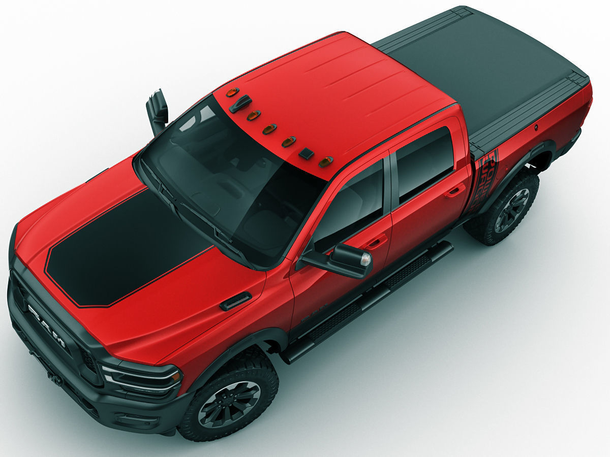 RAM Power Wagon 2019 3D model_5
