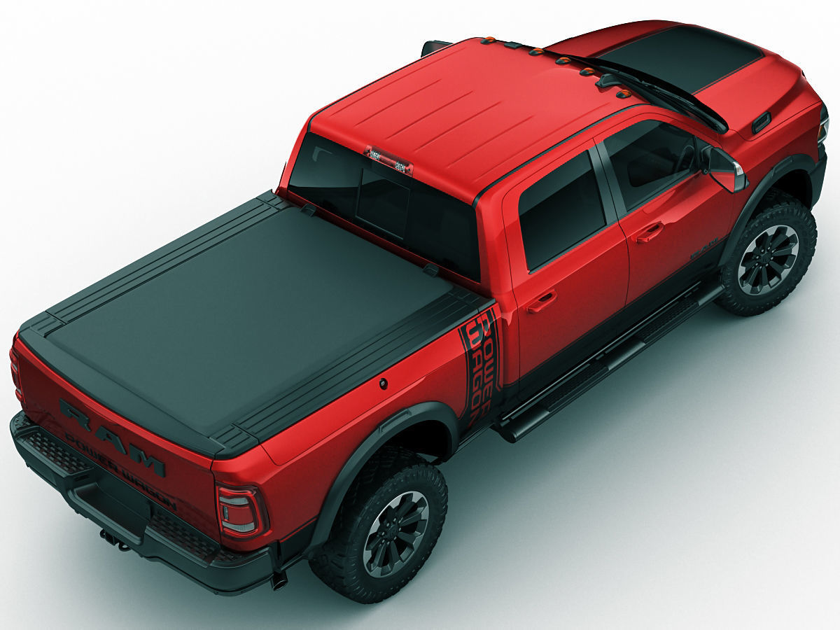 RAM Power Wagon 2019 3D model_7