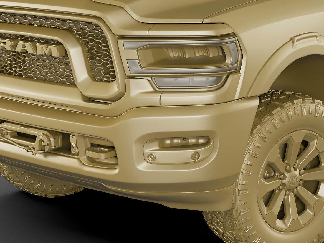 RAM Power Wagon 2019 3D model_19