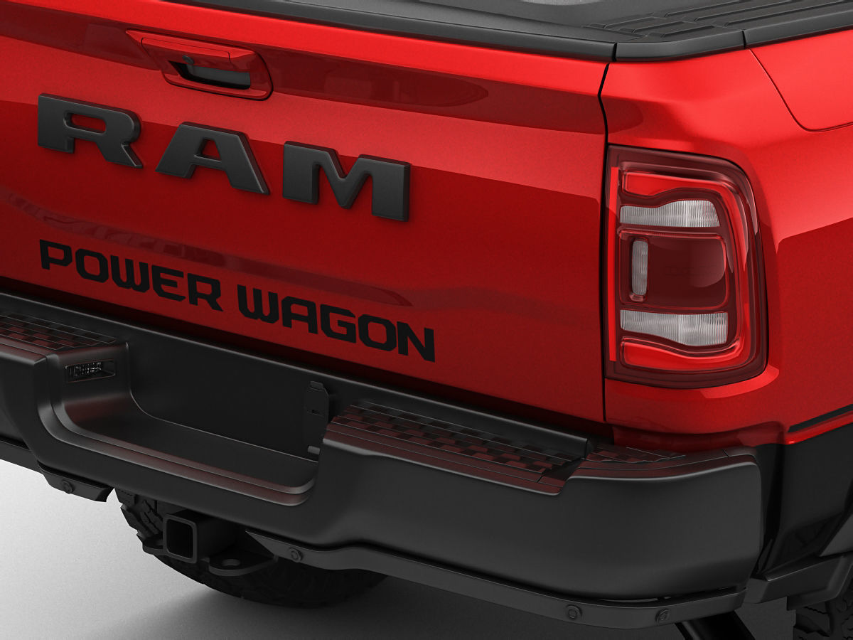 RAM Power Wagon 2019 3D model_4