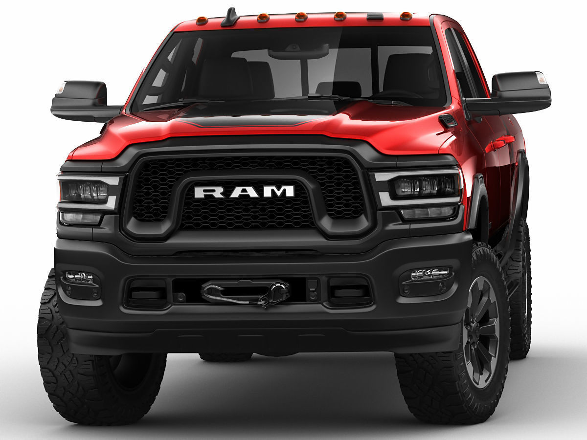 RAM Power Wagon 2019 3D model_12
