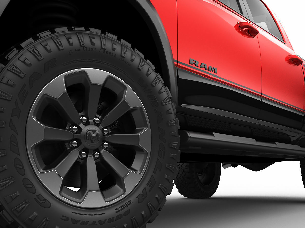 RAM Power Wagon 2019 3D model_11