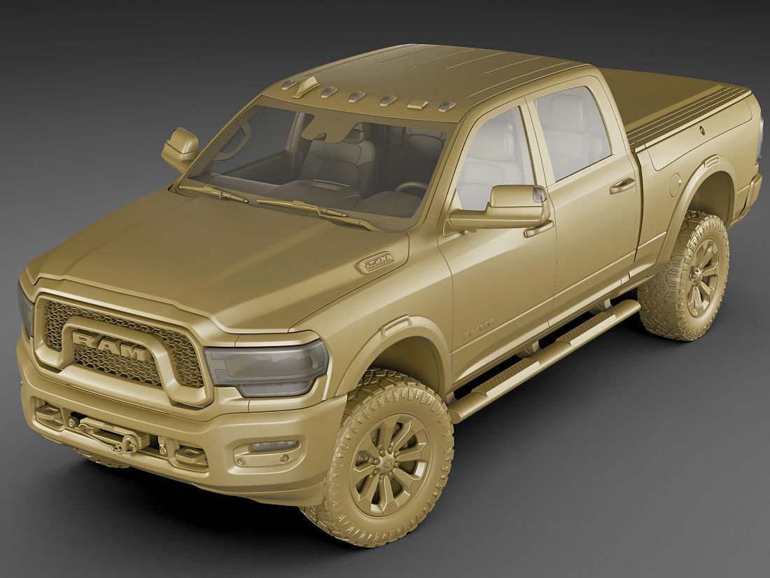 RAM Power Wagon 2019 3D model_17