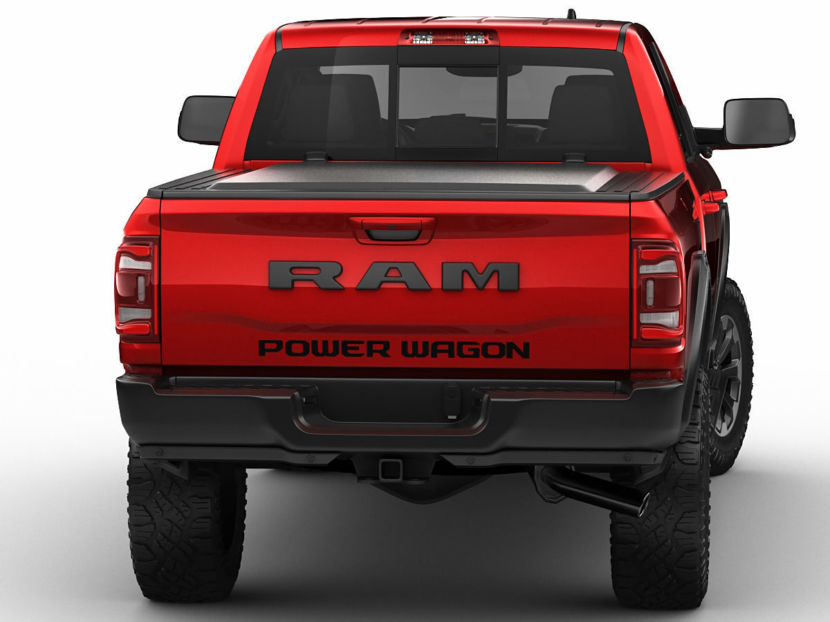 RAM Power Wagon 2019 3D model_13