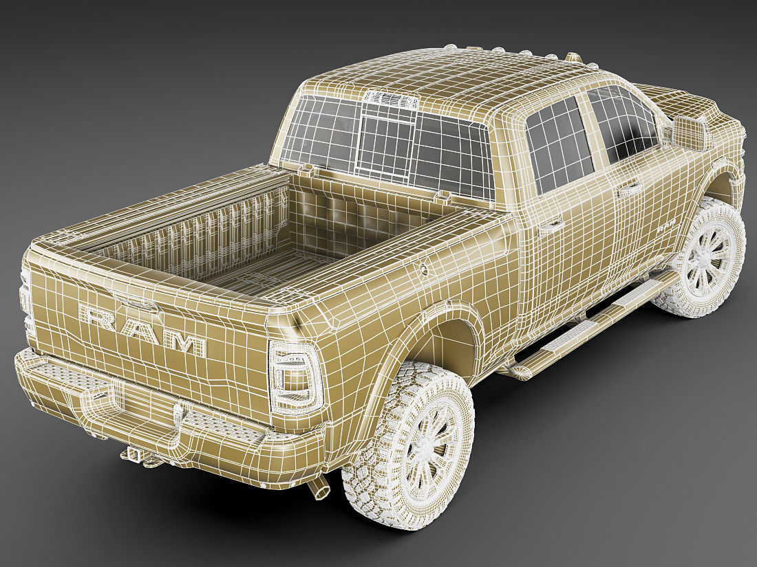 RAM Power Wagon 2019 3D model_23