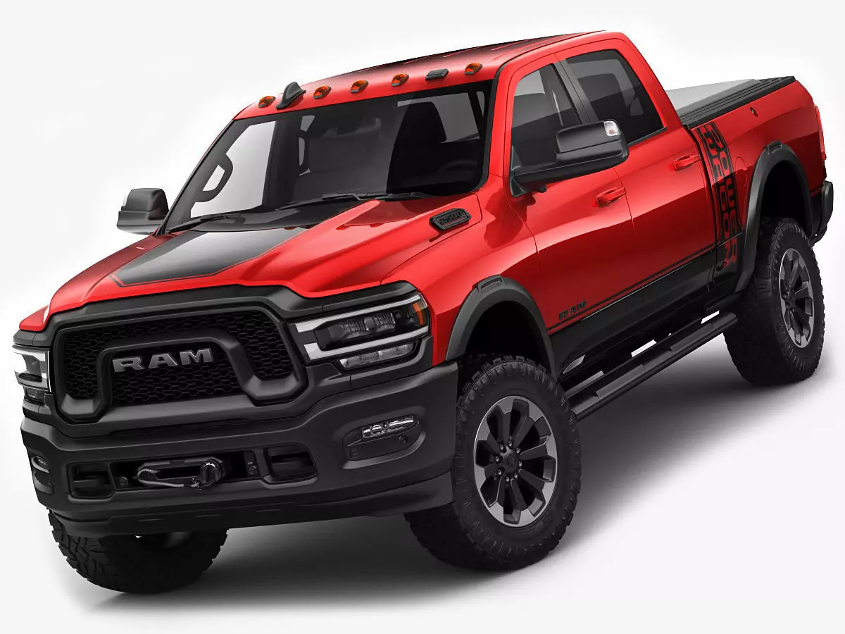 RAM Power Wagon 2019 3D model_0