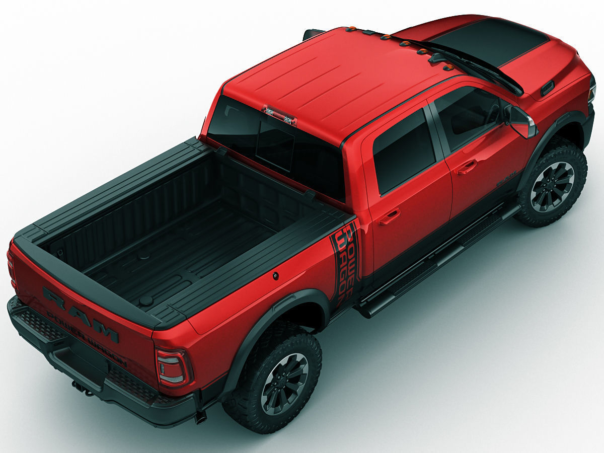 RAM Power Wagon 2019 3D model_8