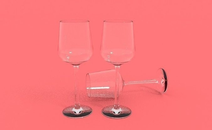 Wine Glass Free 3D model