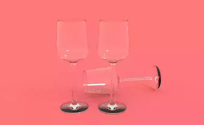 Wine Glass Free 3D model