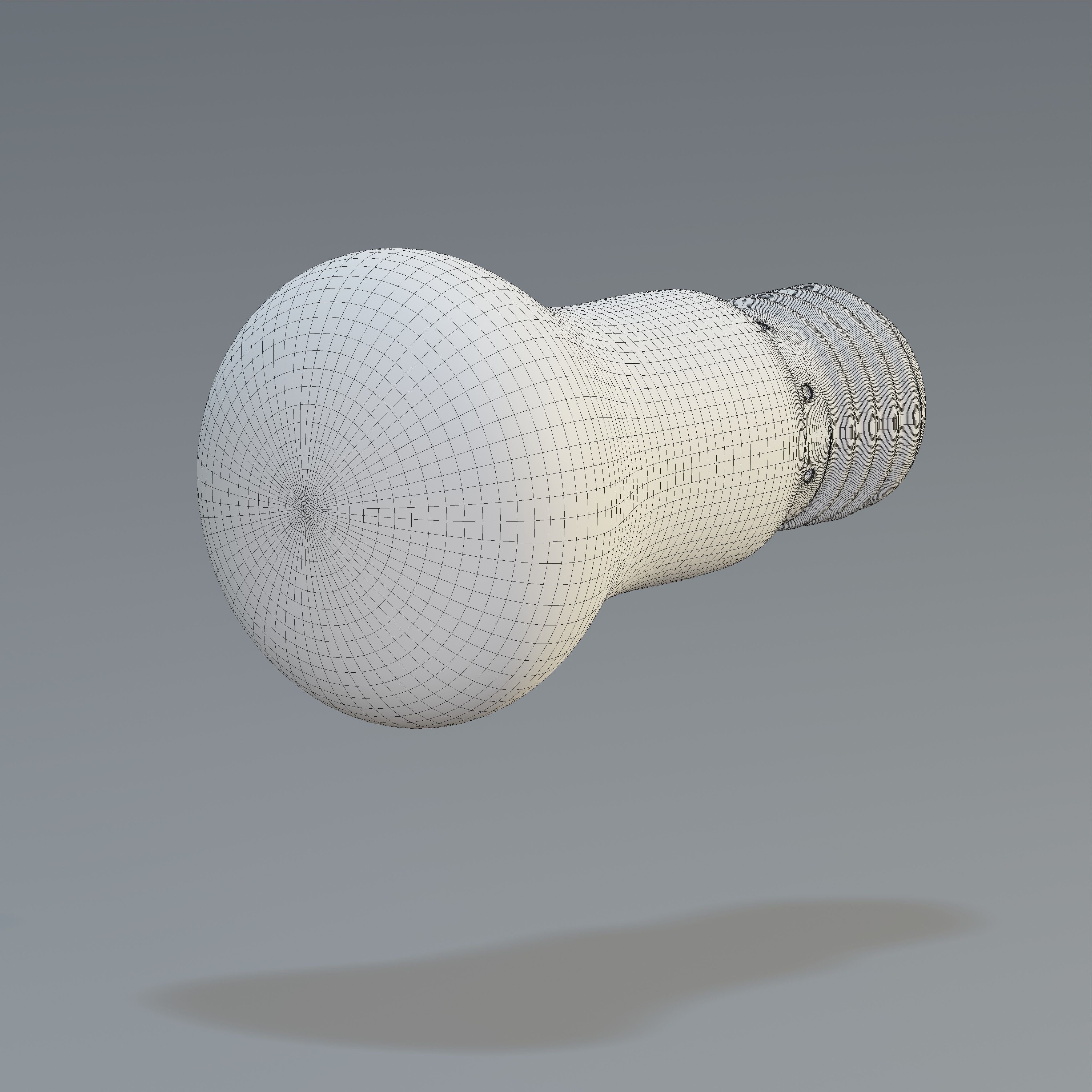 Classictone Superlux light bulb Low-poly 3D model_5