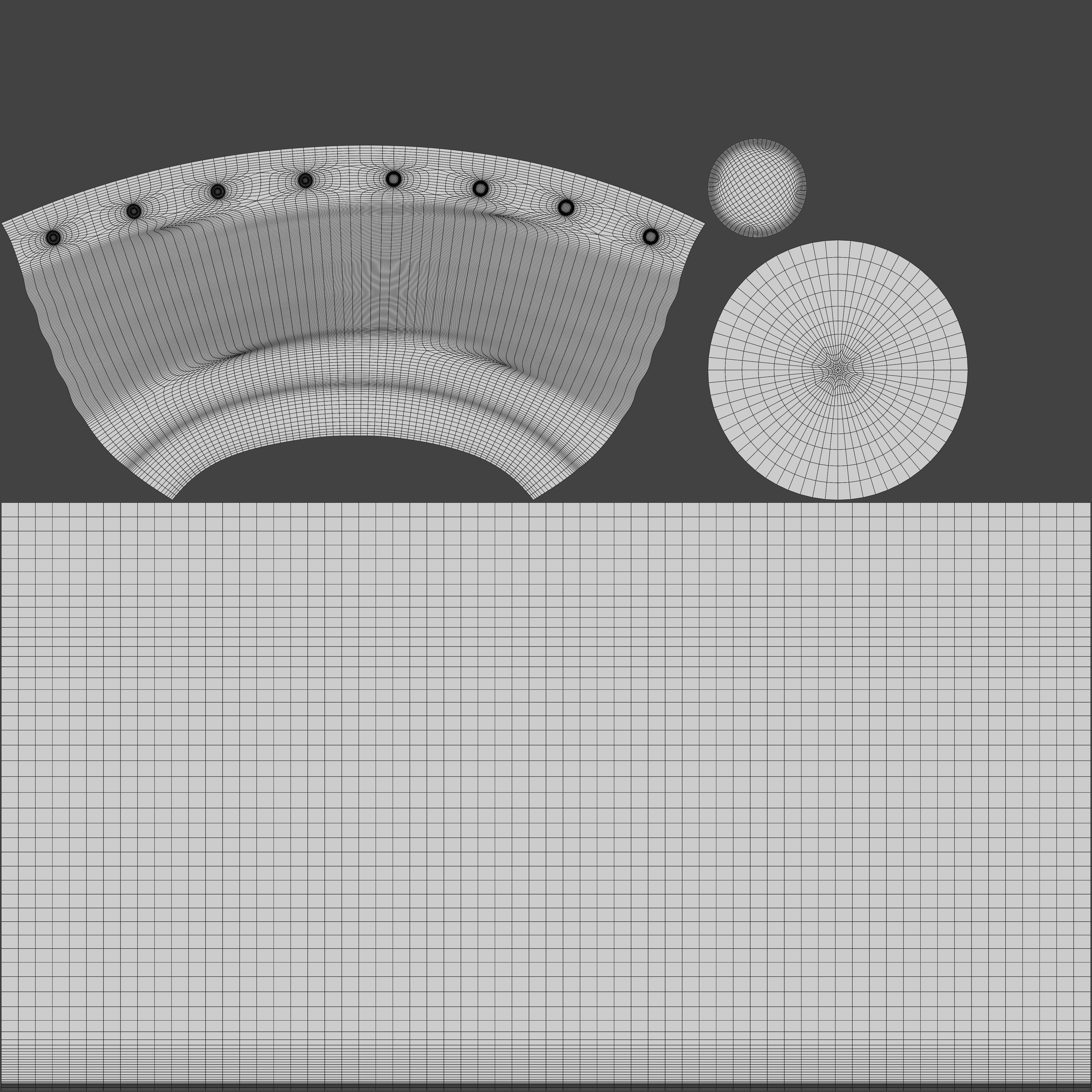 Classictone Superlux light bulb Low-poly 3D model_10