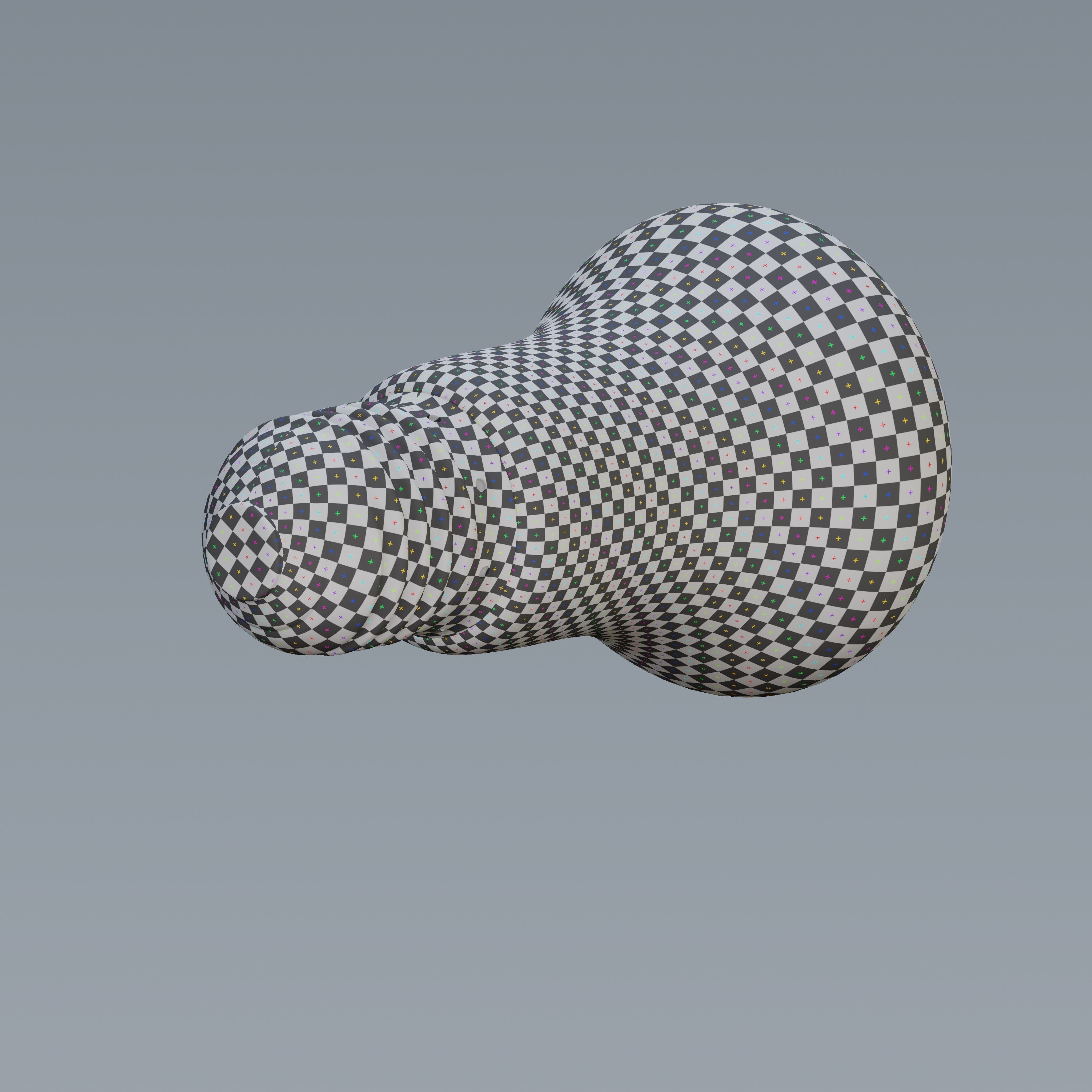 Classictone Superlux light bulb Low-poly 3D model_9