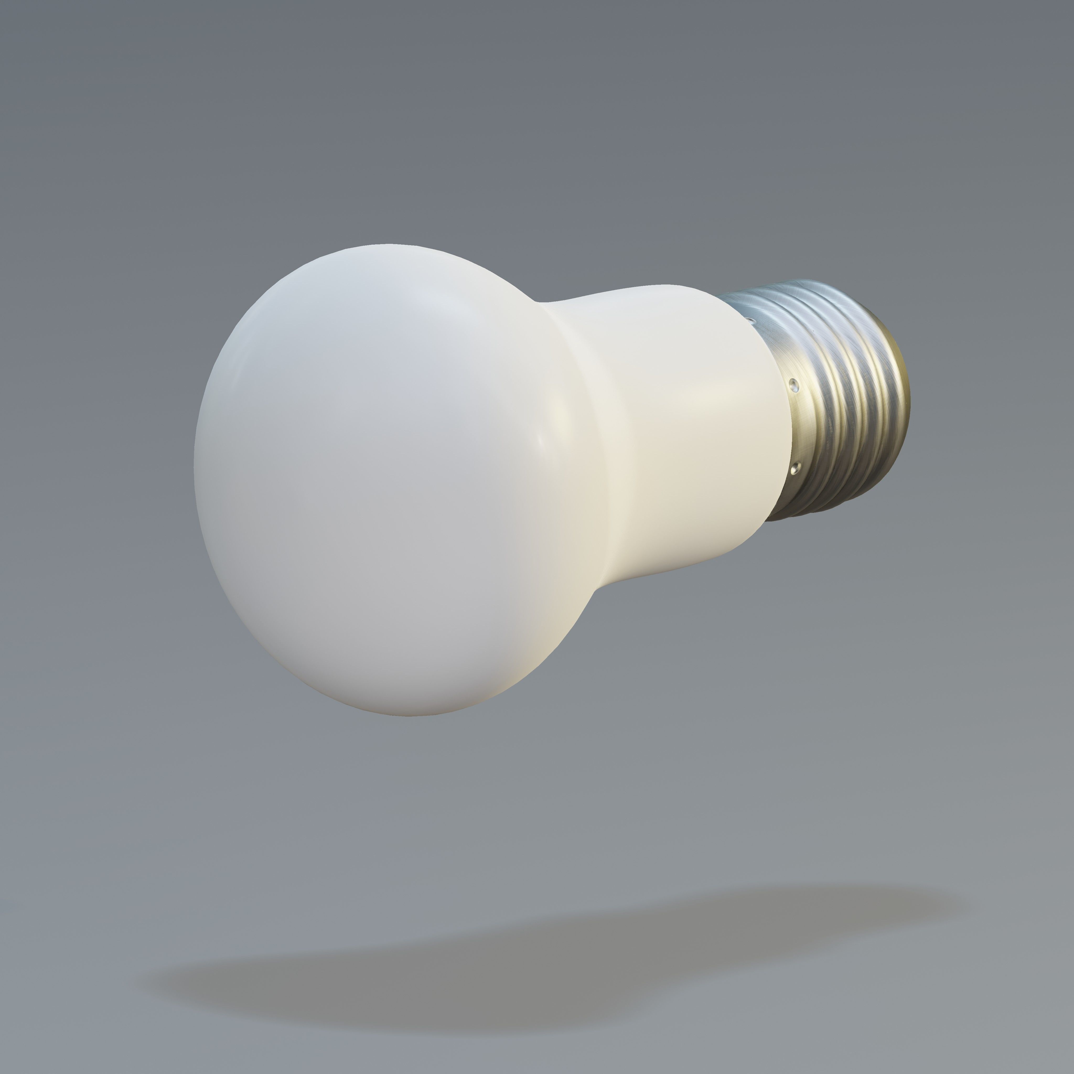 Classictone Superlux light bulb Low-poly 3D model_1