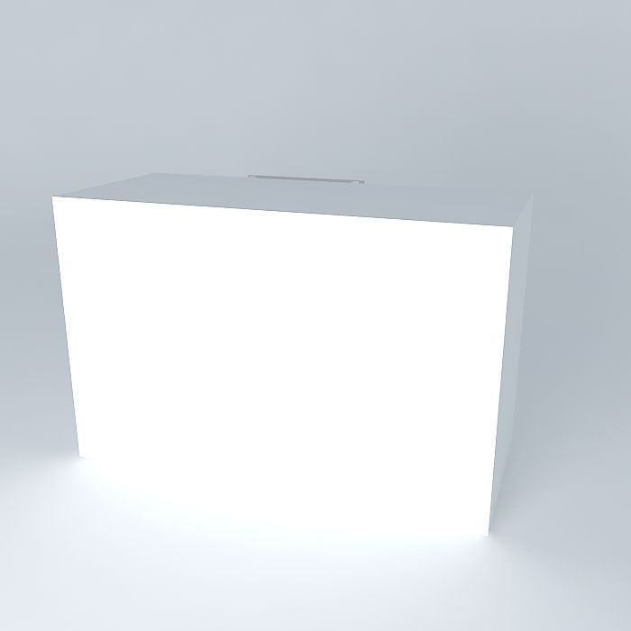 drawers with sliding Free 3D model_1