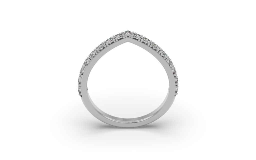 Ring Light Modern Diamond - Jewelry 3D - AN-163 3D print model_17