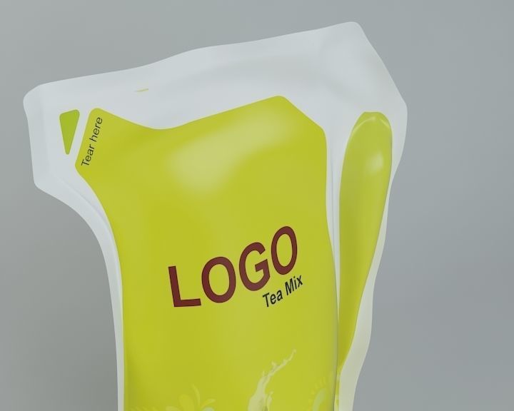 Tea Mix Pack 3D model_3