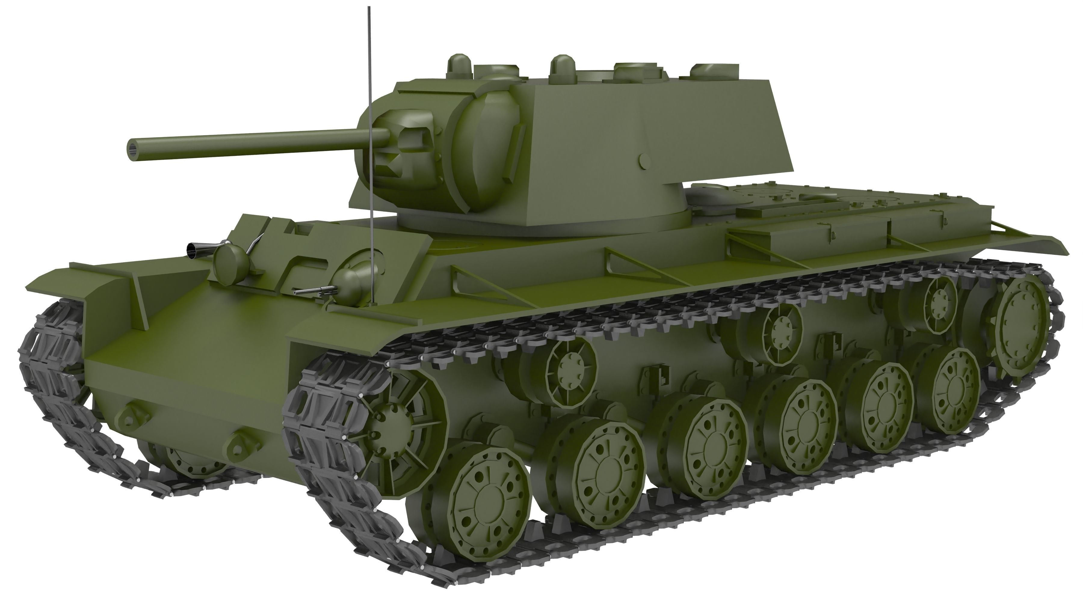 Kv-1 Tank Model