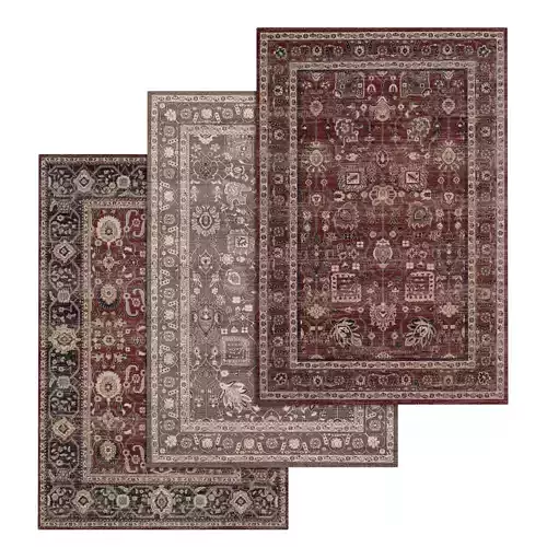 Rug Set 21 3D model