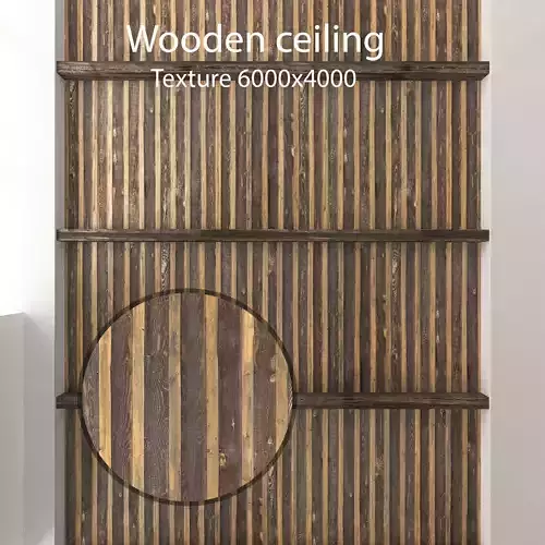 wooden ceiling 9 Texture