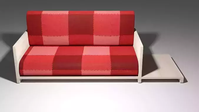 Sofa - Johnny Low-poly 3D model