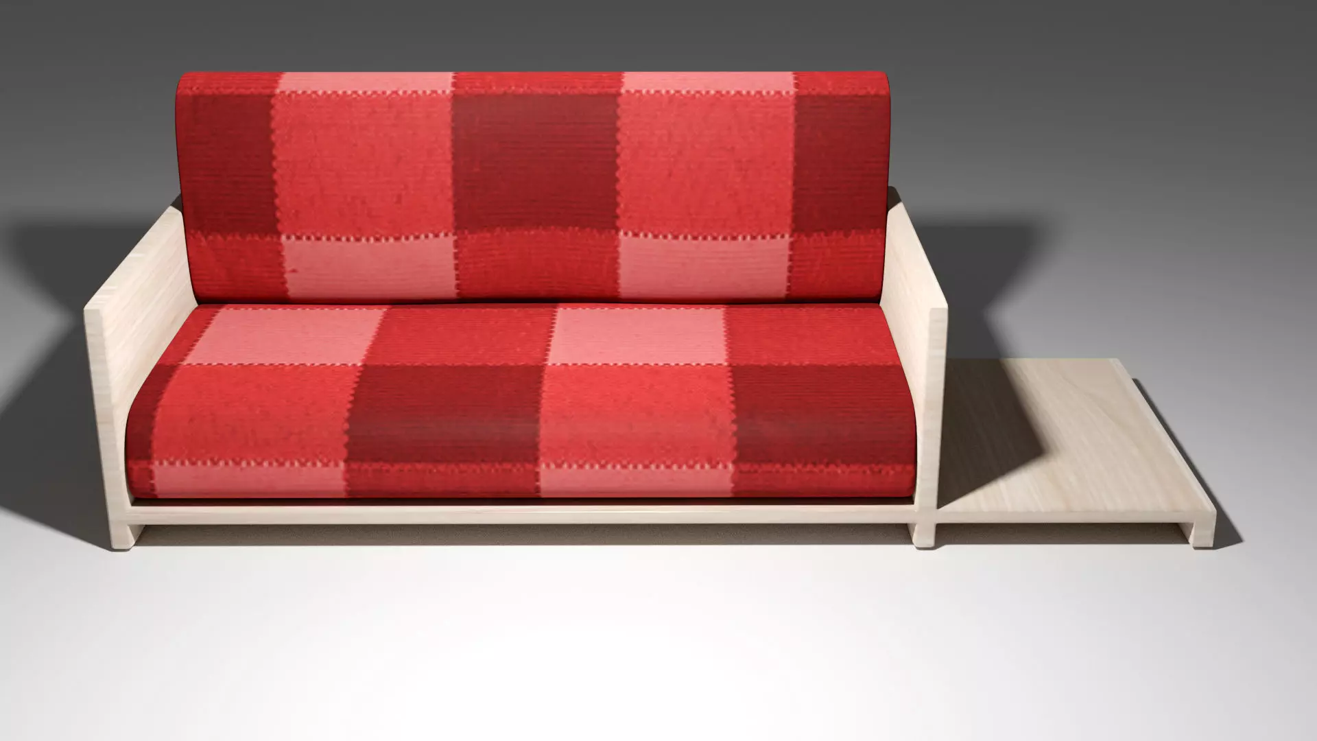 Sofa - Johnny Low-poly 3D model_0