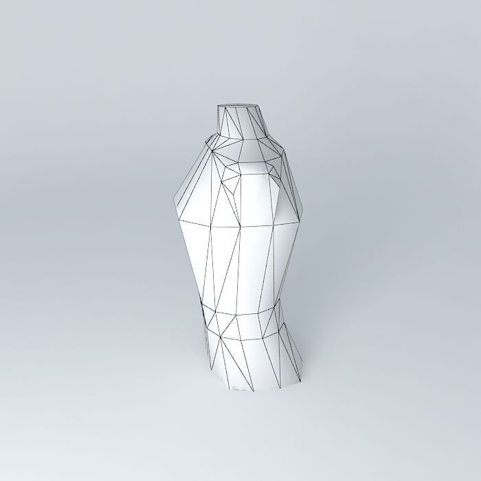 Mannequin Bust Free 3D model_4